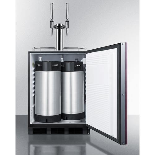 Summit Commercial Coffee Kegerators 24" Wide Built-In Coffee Kegerator, ADA Compliant