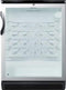 Summit Commercial Freestanding Wine Cellars 24 Inch Freestanding Wine Cellar with 36-Bottle Capacity, 4 Scalloped Wire Shelves, Automatic Defrost, Interior Lighting and Door Lock: Black Handle