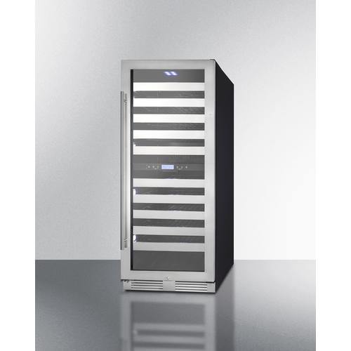 Summit Wine Cellars 24" Wide Dual-Zone Wine Cellar