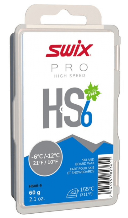 SWIX Gear Maintenance > Ski Maintenance LF6 BLUE UNIVERSAL WAX SWIX FLUOROCARBON UNIVERSAL WAX