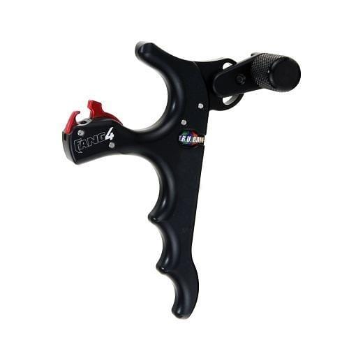T.R.U. Ball Archery : Releases TRU Ball Fang Release 4-4 Finger Black