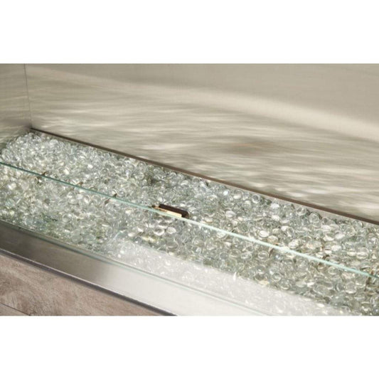 Outdoor Greatroom - 40" Linear Ready-to-Finish Single-Sided Gas Fireplace - RLFP-40MLP