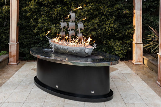 The Outdoor Plus Fire Table 72 / Match Lit The Outdoor Plus | La Pinta Fire Table | OPT-PNT72
