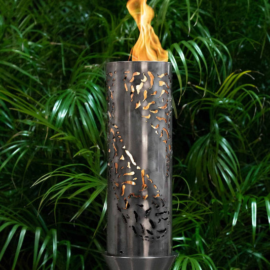 The Outdoor Plus Torches The Outdoor Plus - Tiki Outdoor Torch | Stainless Steel | Propane/Natural Gas | OPT-TT25M