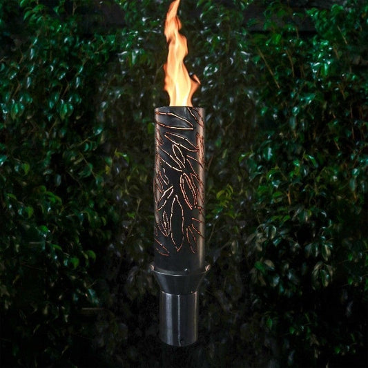 The Outdoor Plus Torches The Outdoor Plus - Tropical Outdoor Torch | Stainless Steel | Propane/Natural Gas | OPT-TT13M