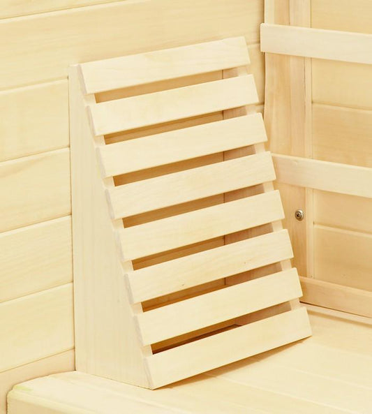 TheraSauna Accessories Aspen Wood Backrest / Footrest