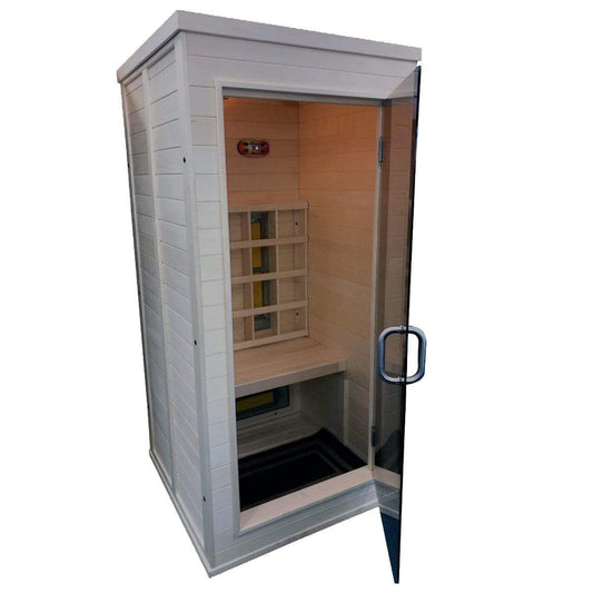 TheraSauna Sauna Natural Aspen Hardwood TheraSauna Persona TSP3737 Far Infrared Sauna