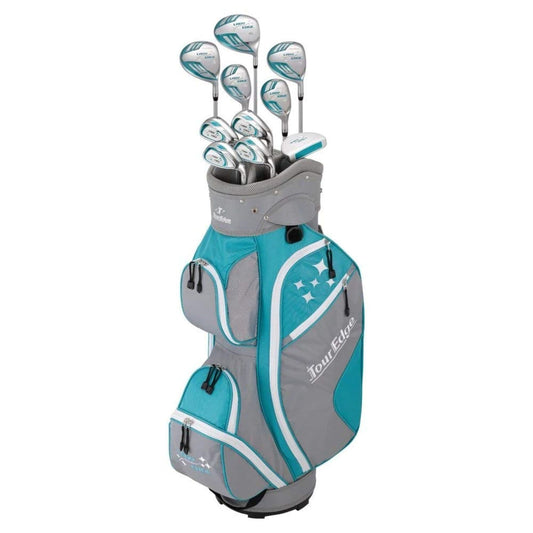 Tour Edge Golf : Clubs Tour Edge 2020 Lady Edge Full Set Turquoise Grey White