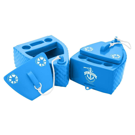 TRC Recreation Marine/Water Sports : Floatation TRC Recreation Super Soft Floating Cooler - Bahama Blue