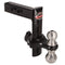 Trimax Marine/Water Sports : Hardware Trimax TRZ8PB Razor 8in Deluxe Powder Coat Adjust Hitch-Blk