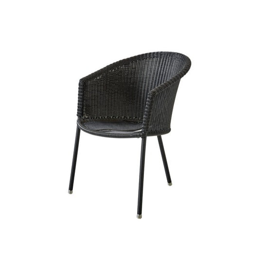 Cane-Line - Trinity chair, stackable, Weave - Galvanized Steel - 5423LG