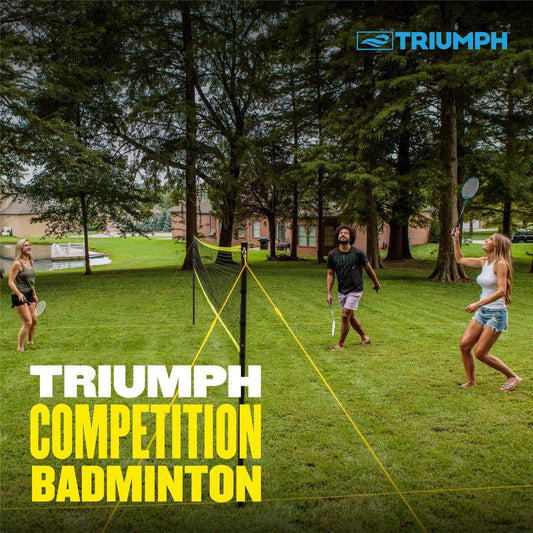 Triumph Outdoor Games TRIUMPH - Competition Badminton Set (steel pole) - 35-7435-3