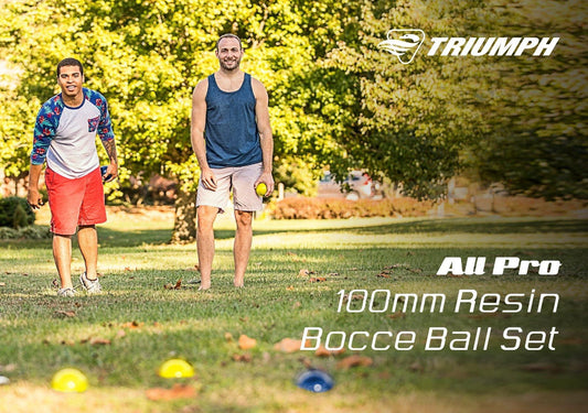 Triumph Outdoor Games TRIUMPH - Premier Bocce Set with Sling Carry Bag 100mm - 35-7315-2