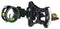 Trophy Ridge Optics : Sights Trophy Ridge Pursuit Bow Sight RH 1 Pin .019