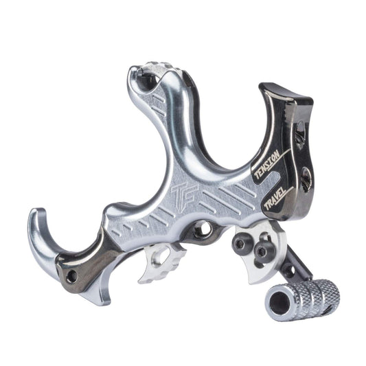 TruFire Archery : Releases Tru Fire Synapse Hammer Throw Release - Silver