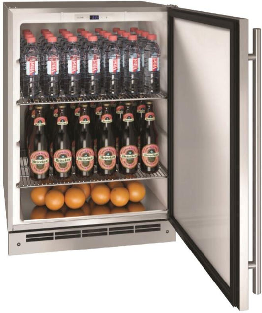U-Line Outdoor Rated Kegerators U-Line | Outdoor Solid Keg/Ref 24" Reversible Hinge Stainless Solid 115v | Outdoor Collection | UOKR124-SS01A