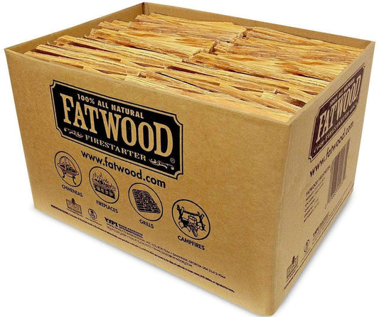 Uniflame Fire Pit 15 POUNDS FATWOOD IN PLAIN CARTON