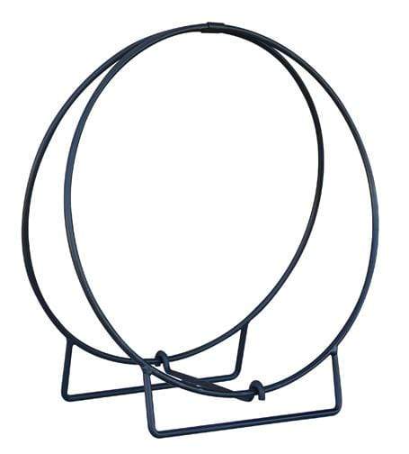 Uniflame Fire Pit 24 IN BLACK LOG HOOP - 1/2 IN SOLID STOCK