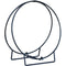 Uniflame Fire Pit 36 IN BLACK LOG HOOP - 1/2 IN SOLID STOCK