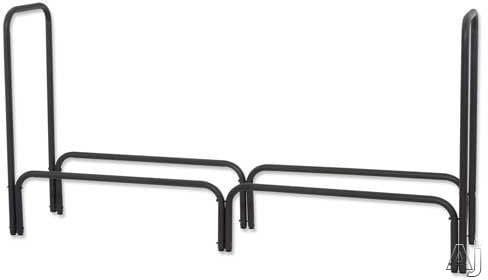 Uniflame Fire Pit BLACK 60 IN LONG LOG RACK