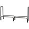 Uniflame Fire Pit BLACK 60 IN LONG LOG RACK
