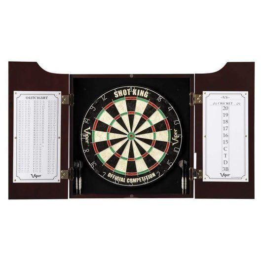 Viper Dartboard Viper Hudson All-In-One Dart Center Mahogany