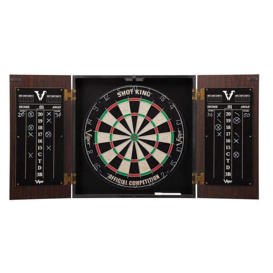 Viper Dartboard Viper Stadium Dartboard Cabinet with Shot King Sisal Dartboard