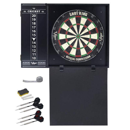 Viper Dartboard Viper Steadfast Backboard with Shot King Sisal Dartboard