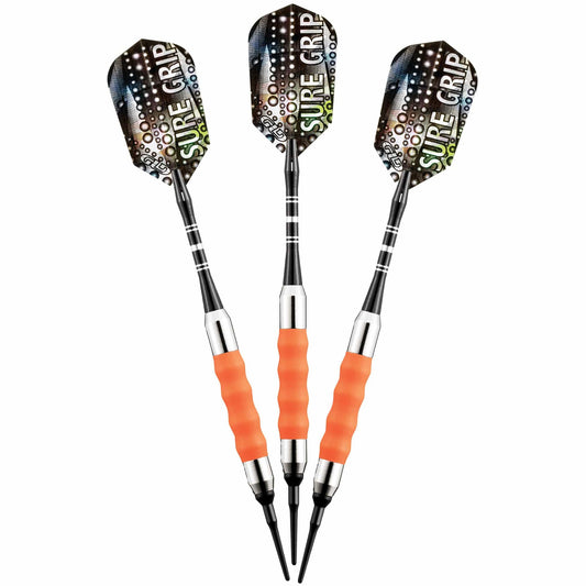 Viper Darts Orange / Nickel Viper Sure Grip Soft Tip Darts Orange 16 Grams
