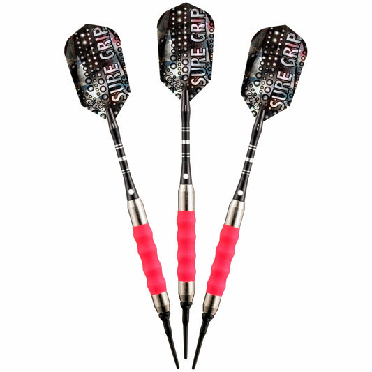 Viper Darts Pink / Nickel Viper Sure Grip Soft Tip Darts Pink 16 Grams