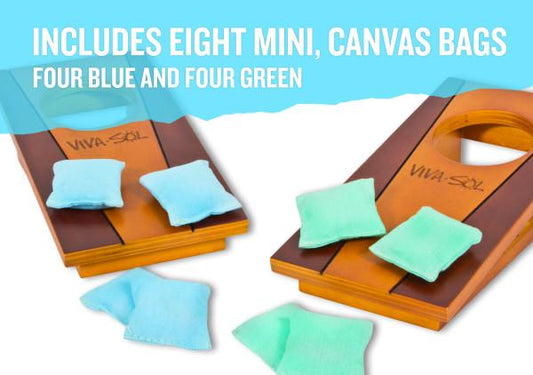 Viva Outdoor Games Viva Sol 5"x10" Mini Bean Bag Toss Game