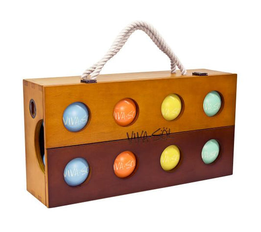 Viva Sol Outdoor Games Viva Sol 107mm Resin Bocce Ball Set