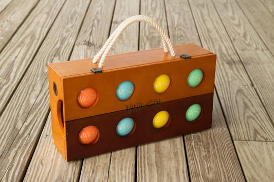 Viva Sol Outdoor Games Viva Sol 107mm Resin Bocce Ball Set