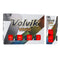Volvik Golf : Balls Volvik Vivid 3 Pc Golf Balls - Matte Red