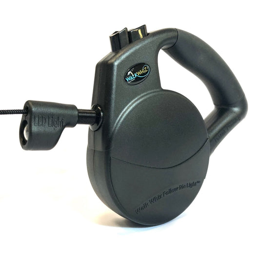 Walk Whiz Gifts & Novelty : Pets Walk Whiz Follow Me Light Leash Black Lg