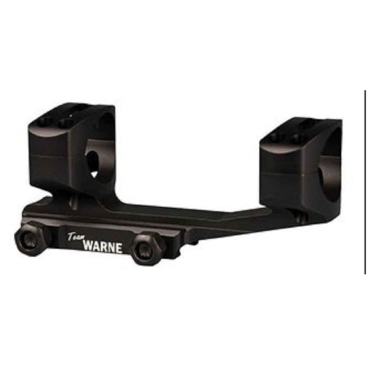 Warne Optics : Accessories Gen 2 Extended Skeletonized 1 inch AR Mount - Black