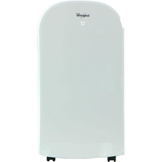Whirlpool Whirlpool Single-Exhaust Portable Air Conditioner with Remote Control in White for Rooms up to 400-Sq. Ft.