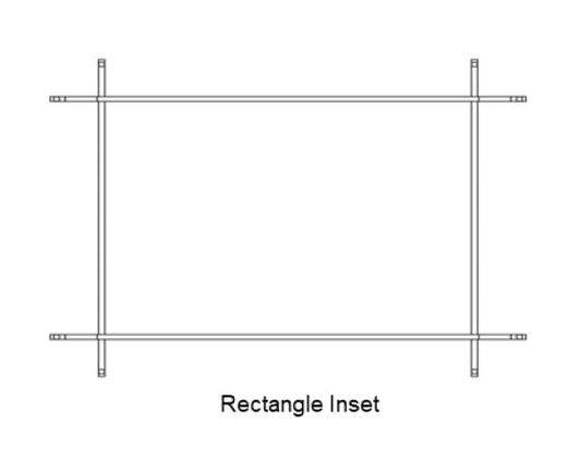 White Mountain Hearth by Empire Fronts White Mountain Hearth by Empire - Inset, Forged Iron, Distress Pewter, Rectangular-DFF40CPD