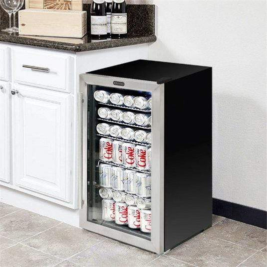 Whynter Beverage Refrigerators Whynter Beverage Refrigerator - Stainless Steel with internal fan