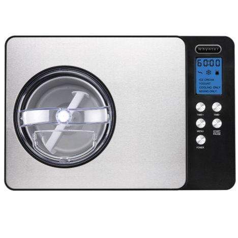Whynter Ice Cream Maker Whynter Ice Cream Maker 2 Quart Capacity Stainless Steel Bowl & Yogurt Function in Stainess Steel