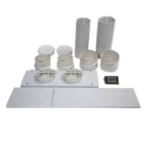 Whynter Portable Air Conditioners Whynter ECO-FRIENDLY 13000 BTU Dual Hose Portable Air Conditioner