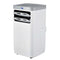Whynter Whynter ARC-115WG 11,000 BTU (6,800 BTU SACC) Compact Portable Air Conditioner, Dehumidifier, and Fan with Remote Control, up to 400 sq ft in White/Grey
