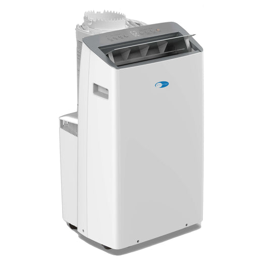 Whynter Whynter ARC-1230WNH 14,000 BTU (12,000 BTU SACC) NEX Inverter Dual Hose Cooling Portable Air Conditioner, Heater, Dehumidifier, and Fan with Smart Wi-Fi, up to 600 sq ft in White