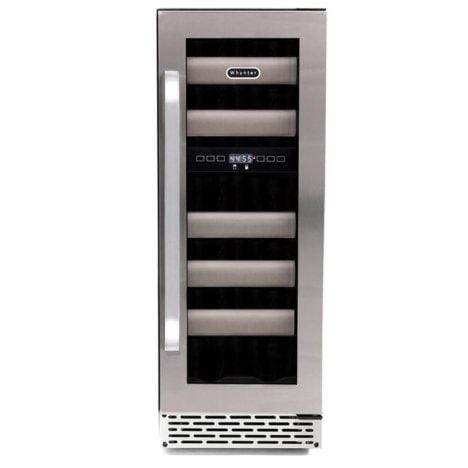 Whynter Wine Refrigerators - Elite Series with Seamless Stainless Steel Doors Whynter Elite 17 Bottle Seamless Stainless Steel Door Dual Zone Built-in Wine Refrigerator