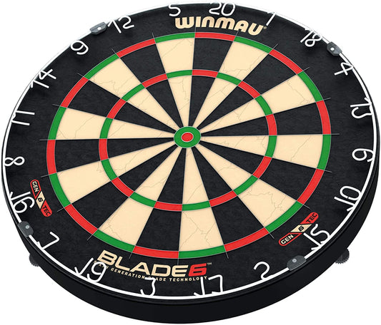 WINMAU - BLADE 6 DUAL CORE BRISTLE DARTBOARD - DWIN600DC-6