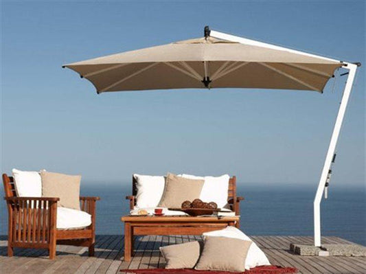 Woodline Cantilever Umbrellas Heather Woodline - Picollo Square Umbrella