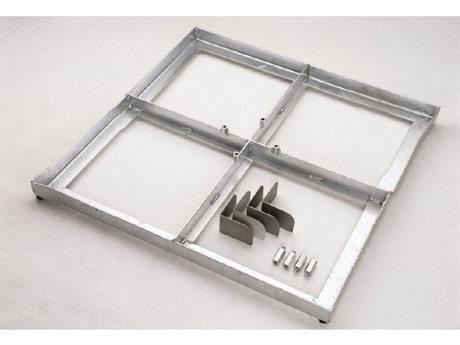 Woodline Umbrella Base Woodline Shade Solutions Paver Frame Base with Stainless Steel Pendulum Spigot