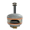 WPPO Outdoor Pizza Oven WPPO WKPM-D100 Lava 40" Professional Digital Wood Fire Outdoor Pizza Oven with Convection Fan
