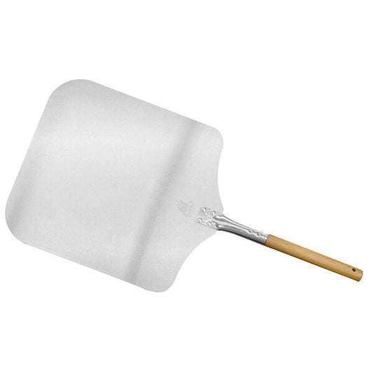 WPPO WPPO - 14" x 16" Aluminum Pizza Peel with 22" Wooden Handle | WKPA-1438W