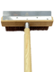 WPPO WPPO - WPPO Pizza Oven Brush With Scraper and Wooden Handle | WKBA-36W